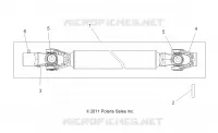 DRIVE TRAIN, FRONT KARDANWELLE