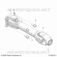 DRIVE TRAIN, PROP HINTERWELLE