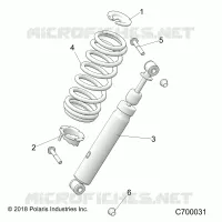 FRONT SUSPENSION SHOCK MOUNTING