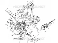 MOTORAUFHÄNGUNG Sportsman 4x4 W948040 (4926842684A008)