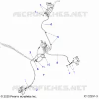 BRAKE LINES, FRONT