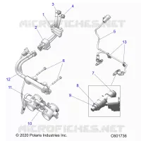 KRAFTSTOFFSYSTEM, RAIL, LINES AND THROTTLE BODY