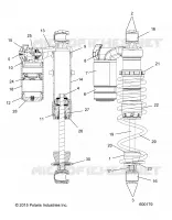 SUSPENSION, SCHOCK, FRONT TRACK (7044389)