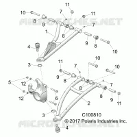 FRONT SUSPENSION A-ARMS