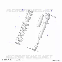 SUSPENSION, FRONT SHOCK MOUNTING, STANDARD/PREMIUM
