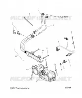 FUEL SYSTEM, RAIL, LINES AND DROSSELKLAPPENGEHÃ„USE