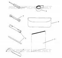 TOOL KIT XLT RMK 0960956, XLT SKS 0960556 AND EUROPEAN XLT SKS E960556 (4931813181D003)