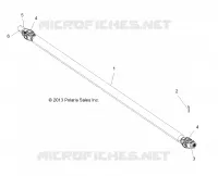 DRIVE TRAIN, FRONT KARDANWELLE