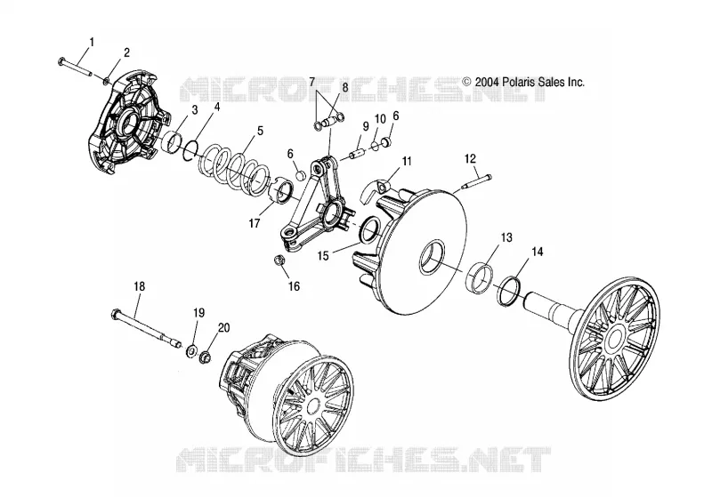 Antriebskupplung (MANUAL START MODELS)