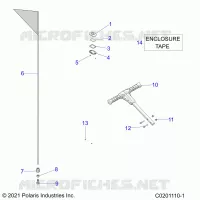 BODY, FLAG, BEACON and PASS HANDLE