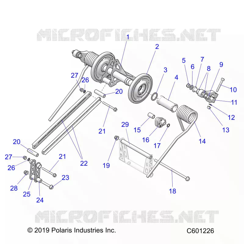 SUSPENSION, HINTER DREHMOMENTARM