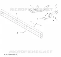 RAHMEN, OPTIONEN, BUMPER AND MOUNT, FRONT, RUGGED