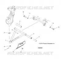 SUSPENSION, A-ARM AND STREBE MOUNTING