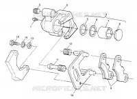 FRONT BREMSE XPLORER 400L W969140 (4935983598B007)