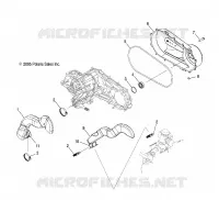 CLUTCH COVER AND DUCTING