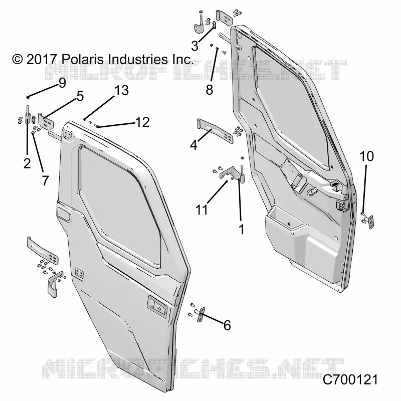 DOORS, FULL, MOUNTING