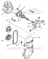 WASSERPUMPE Storm E940782 and Storm SKS E940582 (49274427440033)