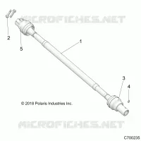ANTRIEB, REAR PROP SHAFT