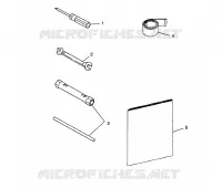 TOOL KIT ULTRA TOURING 0985378 AND EUROPEAN ULTRA TOURING E985378 (4943404340D007)