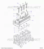 ENGINE, VENTILDECKEL