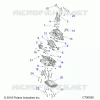 CRANKCASE AND CRANKSHAFT