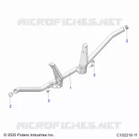 KAROSSERIE HINTEN RACK SUPPORT