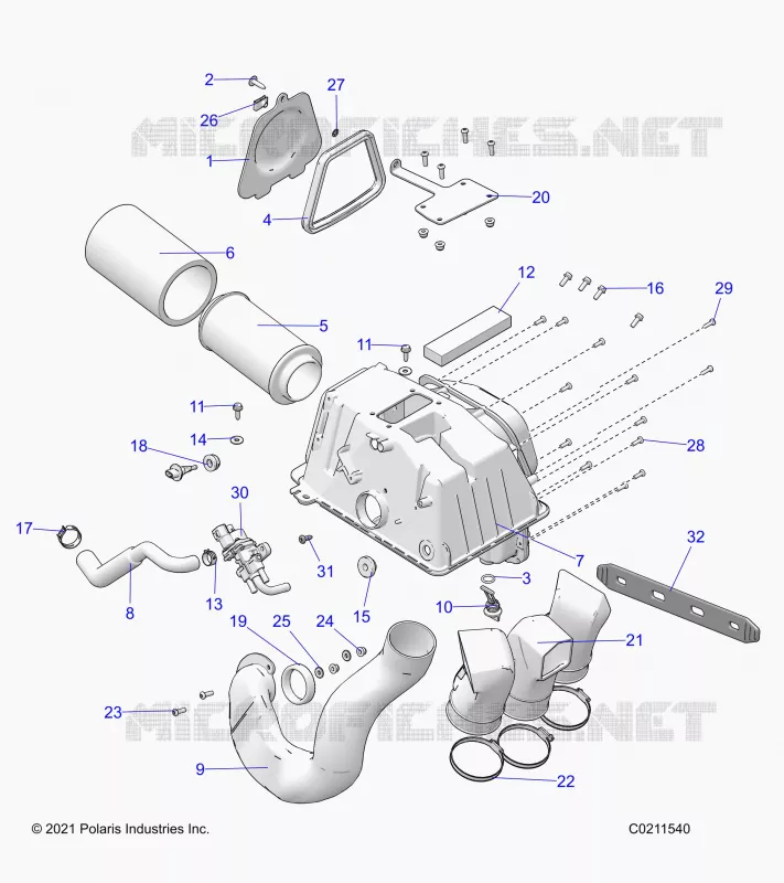 ENGINE, LUFTEINLASS