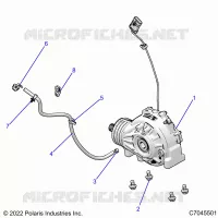 ANTRIEB, FRONT GEARCASE MOUNTING