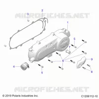 ANTRIEB, CLUTCH COVER AND DUCTING