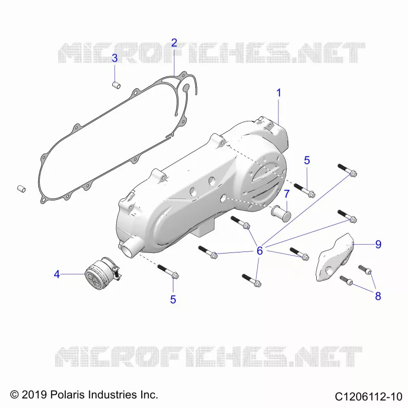 ANTRIEB, CLUTCH COVER AND DUCTING