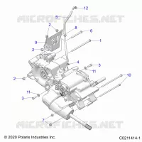 ANTRIEB, MAIN GEARCASE MOUNTING