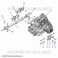 MOTOR, MOUNTING & LONG BLOCK