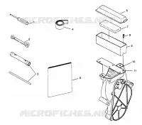 TOOL KIT 500 0972764,  EUROPEAN 500 E972764,  500 SKS 0972564, EUROPEAN 500 (4938393839C013)