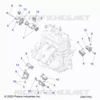MOTOR, MOUNTING &amp; LONG BLOCK