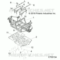 CHASSIS, MAIN FRAME AND SKID PLATES