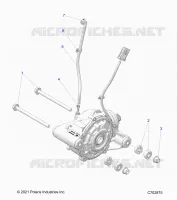 ANTRIEB, FRONT GEARCASE MOUNTING