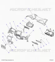 INSTRUMENTENTAFEL AND GLOVEBOX  RC- Z23ASK99A4 (C703212)