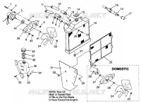 KÜHLSYSTEM Magnum 6X6 W968744 and Swedish Magnum 6X6 S968744 (4936073607A011)