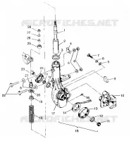 FRONT Verstrebung SWEDISH 4x4 400L S948140 (4926912691B005)