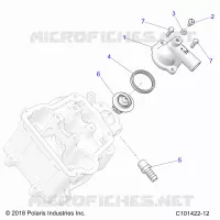 THERMOSTAT AND COVER