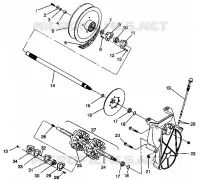ANTRIEB ASSEMBLY LITE 0943433,STARLITE 0943427 and  LITE DELUXE 0943431 (4924992499018A)