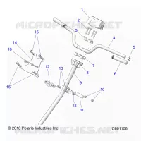 LENKUNG, H-BAR, LENKUNG POST, GRIPS