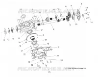 ANTRIEB, MID GETRIEBEGEHÄUSE INTERNALS