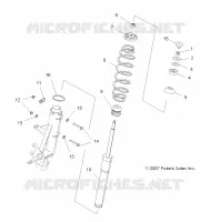 FRONT SUSPENSION STREBE