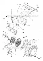 Gebläsegehäuse AND RÜCKZUG ANLASSER Sport and Sport GT (4916821682033A)