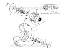 VORDERRAD ASSEMBLY 6x6 400L, SWEDISH S948740 and  NORWEGIAN N948740 (4926812681017A)