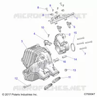 ENGINE, LUFTEINLASS MANIFOLD