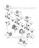 KURBELWELLE   KOLBEN  SL 750 B954070 (4930523052C001)