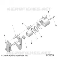 BRAKES, HINTERSATTELS