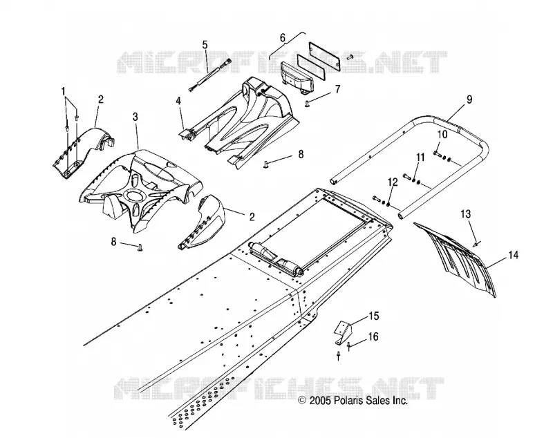CHASSIS, REAR